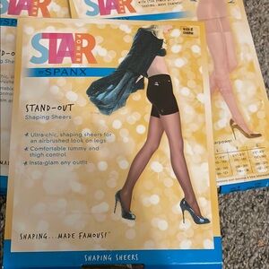 SPANX Star Power Black Shaping Sheers